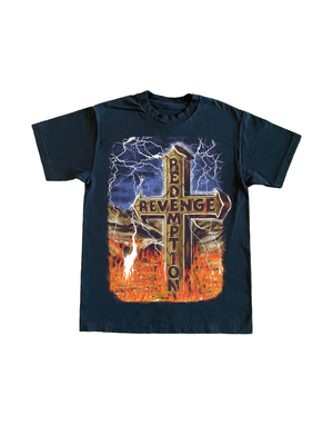 REVENGE & REDEMPTION CROSS - NAVY BLUE